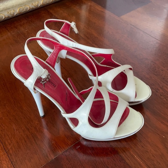 Cesare Paciotti Shoes - Cesare Paciotti White Heels